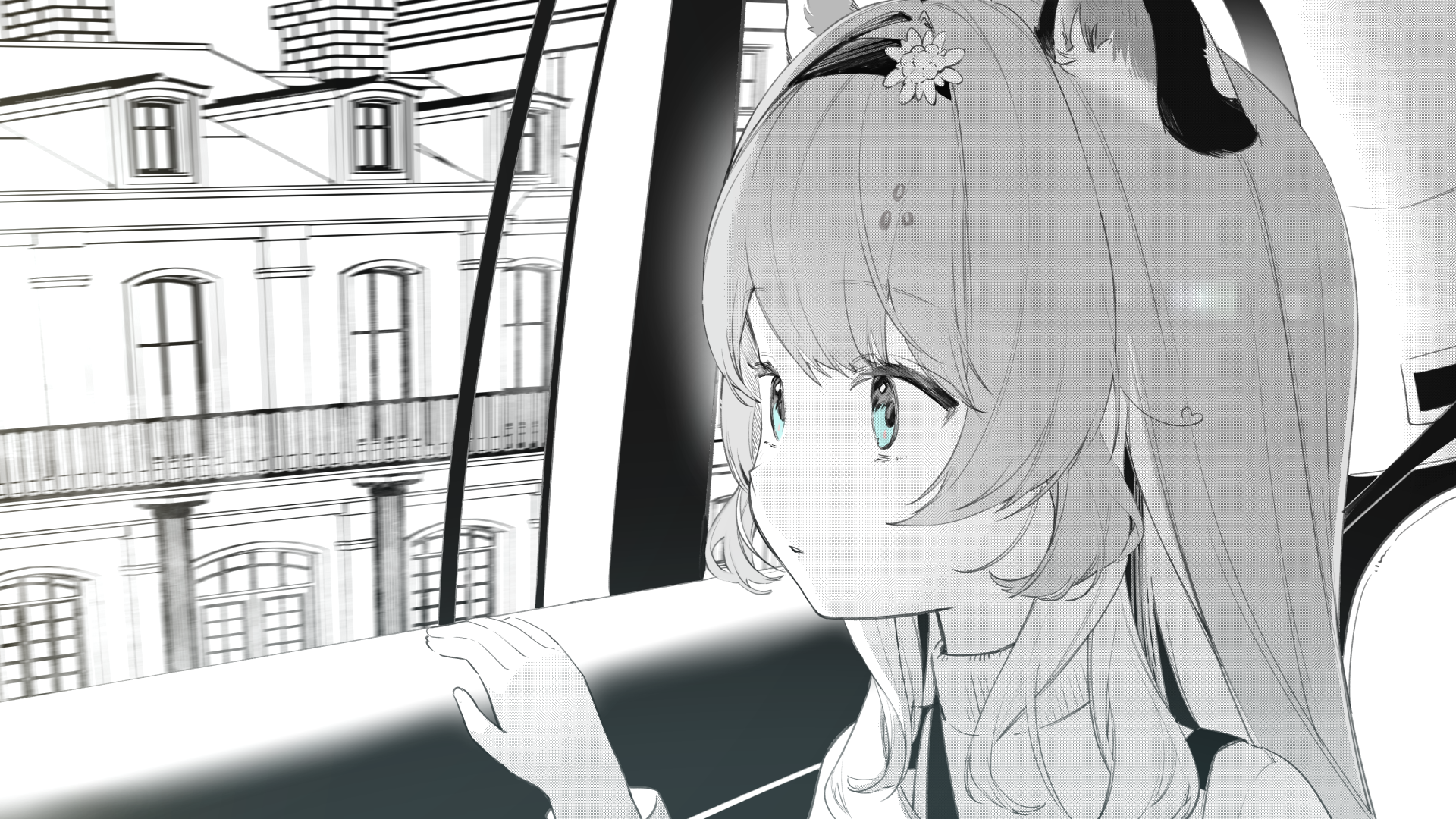 漫画調イラスト